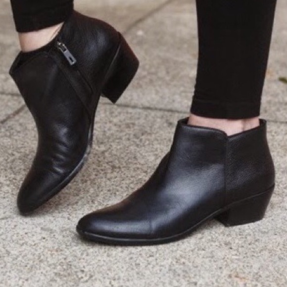 Sam Edelman Shoes - Sam Edelman Petty black leather ankle boots